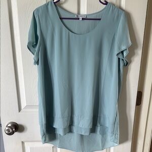 Women's Light Blue Top